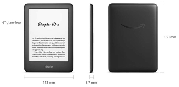 KindleShop Kindle 10 ebogslæser specifikationer
